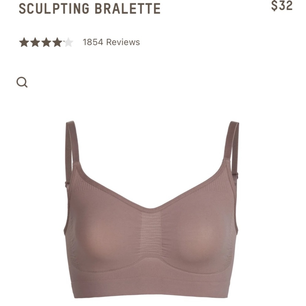 S/M Skims Sculpting Bralette in Umber